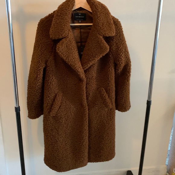 Lucky Brand Jackets & Blazers - Brand new, tags on Lucky brand Faux Fur teddy bear jacket